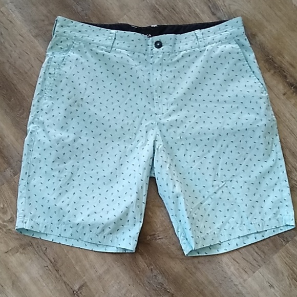 rvca nature x industry shorts